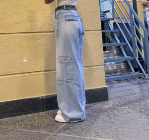 Wide Leg Light Wash Jeans Women.