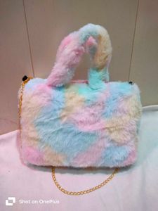 Cute Furry Bear Handbag