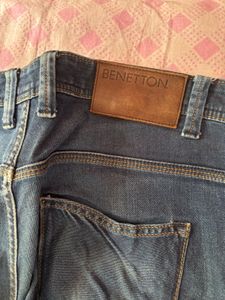 Dark Blue Denim Jeans