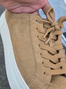 M&amp;S Autograph Suede Lace-Up Sneakers