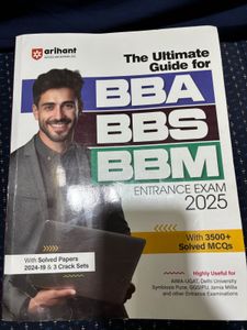 BBA/BBS/BBM Entrance Exam Guide 2025