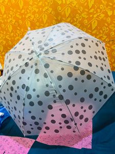 Lilac Polka Dot Umbrella New With Tag