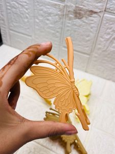 Butterfly Hair Clips - Set of 5