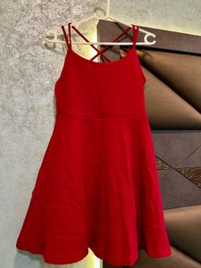 Red Skater Dress