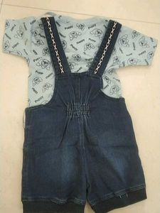 Puppy Denim Outfit