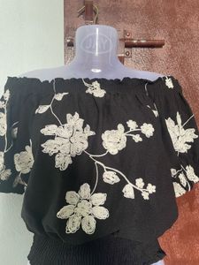 Floral Off-Shoulder Top