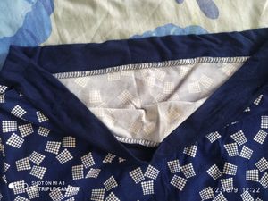 Full Sleeves Blue Colour Top Used In Summer Or Winter.