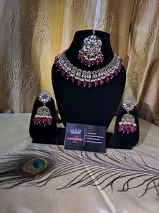 Party Wear Punjabi Necklace Set