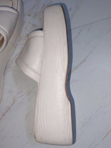 Cream Platform Slides