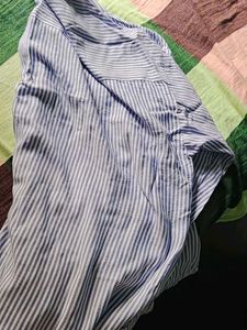Striped Button-Down Shirt