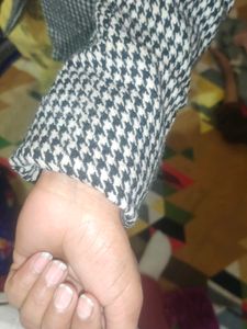 Winter Jacket Black Checks