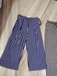 Two Striped Flared Pants