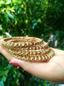 Golden Bangle Set