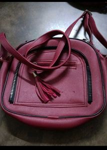 Maroon Shoulder Bag