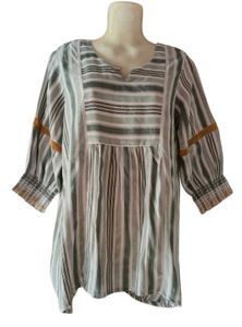 Striped Comfortable Short Kurti