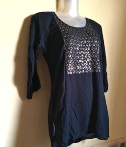 BOGO🎁Buy One Get 1 Free🎁Size Small Black Kurta