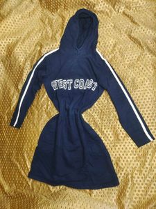 TSHIRT HOODIE DRESS