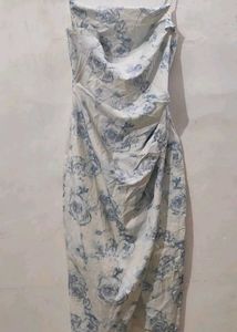 Floral Print Midi Dress