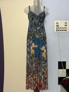 Pintrest branded Designer long one piece