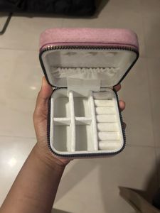 Velvety Pink Jewellery Box