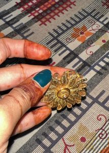 Golden Flower Ring