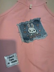 4-5 Year Old Girls Fancy Top And Shorts Set