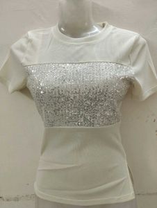 Trendy Sheer Crop Top