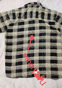 Unisex Checked Full Pocket Shirt
