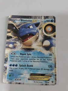 Blastoise EX Pokemon Card