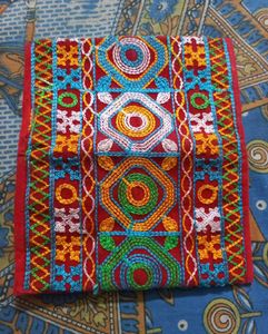 Handmade Multicolored Embroidered Wallet