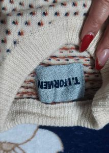 Patterned Knit Sweater for men