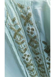 Embroidered Duster Coat XL