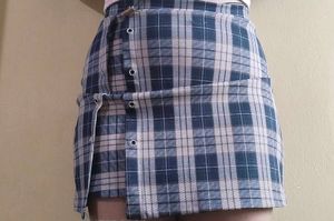 Plaid Mini Skirt