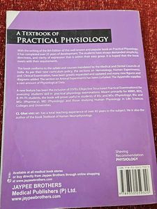 Textbook Of Practical Physiology