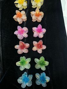 Flower Hair Clips - Set
