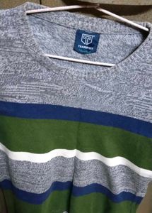 Striped Pullover Sweater