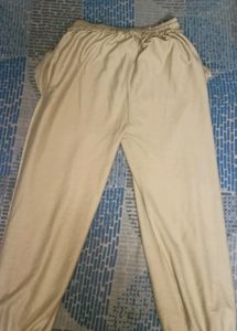 Beige Joggers