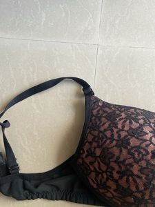 Black Lace Bra