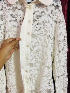 White Net Top 🤍