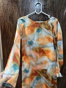 34 Bust Satin Kurta For Women