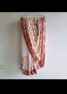 Festive Sequin Saree (Heavy Work)
