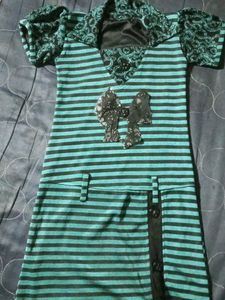 Striped Mini Dress