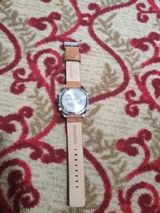 TUNEUP Brown Leather Watch