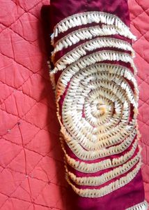 Satin Puja designer floor mat