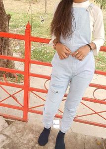 Denim Overalls