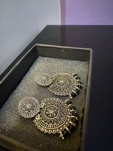 Combo Of Two Silver Earnings