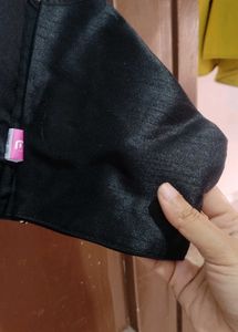 Black Halter Blouse