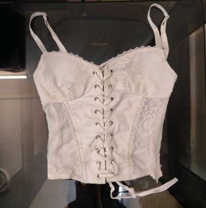 Y2K Lace Corset Top