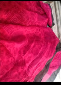 Magenta Rose Pink Dress Material With Dupatta