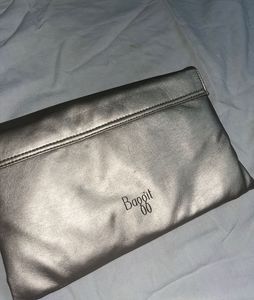 New Baggit Lashley Glint Golden Clutch